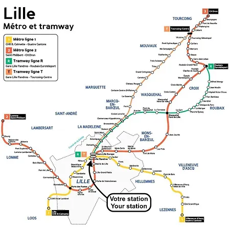 Centre - And Functional W/ View Apartment Lille